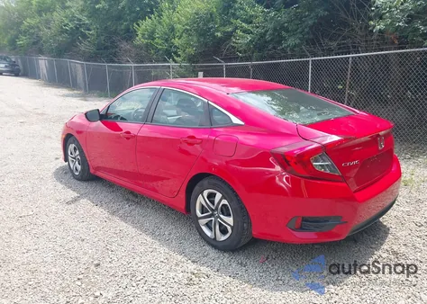 2018 Honda Civic Lx from USA, damaged, VIN 2HGFC2F5XJH539935